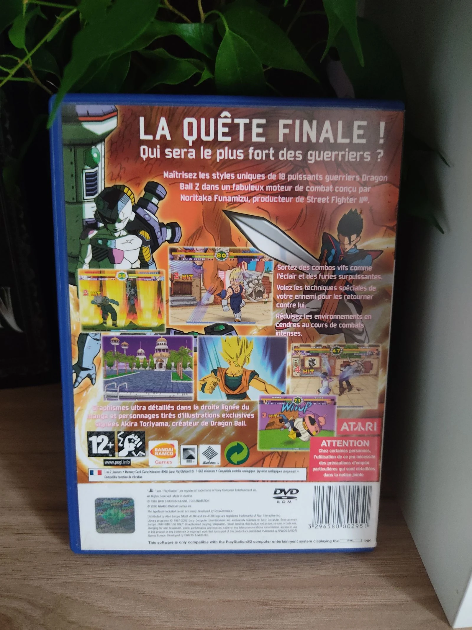 PS2 Game Super Dragon Ball Z - Very good condition – photo 2